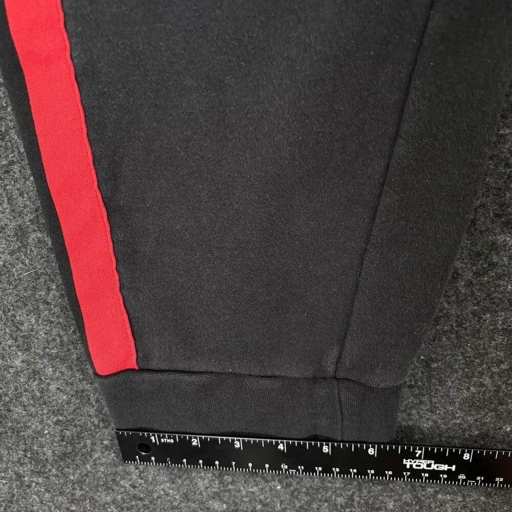 Jordan Joggers Men's XL Black Fleece Sweatpants Side Stripe Nike BQ5664-010